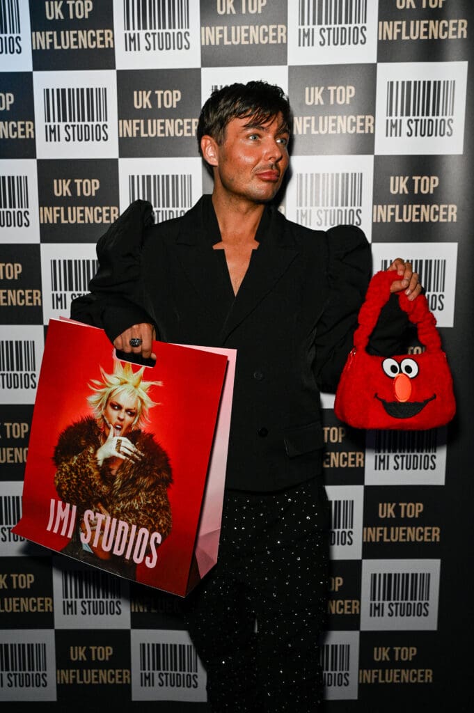 Chris Henderson at the Imi Studios X UK Top Influencer Blacklist Party.